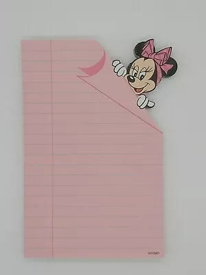 Vintage 90s Disney Minnie Mouse Stationary Paper Writing Pad • $11.99