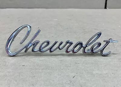 Vintage Chevrolet Script Emblem Nameplate • $14.95