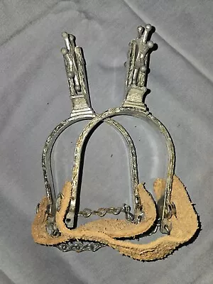 Pair Of Vintage Western Cowboy Spurs Childs? Crafts Decor • $9.99