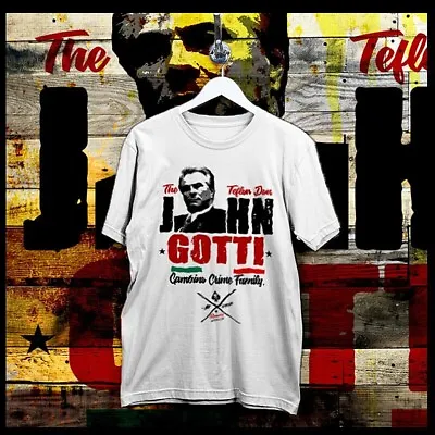 Gangster T-shirt Mob Life John Gotti Al Capone Dillinger Luciano Teflon Don Tee • $19.99