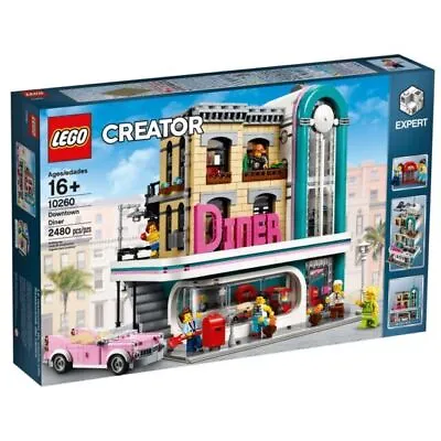 Brand New And Sealed LEGO Creator Expert: Downtown Diner (10260) • $539.99