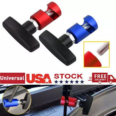 $17.98 • Buy Red Blue Automotive Hood Lift Rod Support Clamp Shock Prop Strut Stopper 2x 1x
