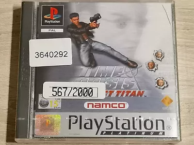 Time Crisis Project Titan PLAYSTATION 1 PS1 New Blister F • $222.63