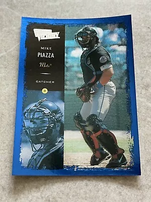 2000 Upper Deck Ultimate Victory Mike Piazza Blue Parallel #72 MLB New York Mets • $1.75