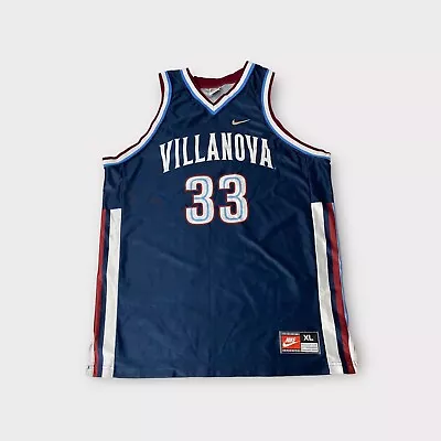 Rare Vintage Blue Nike Villanova Wildcats Basketball Jersey Men's Size XL • $67.50