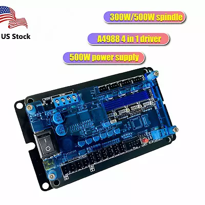 GRBL1.1 3 Axis Controller Board Stepper Motor Double Y Axis For CNC Machine • $32.29