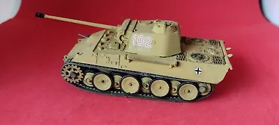 Airfix  - German Panther Tank- 1/72 1/76 - Built And Painted  • £15