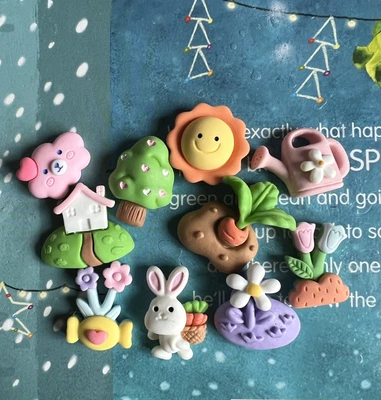 £4.38 • Buy 10Pcs Shoes Accessories DIY Cartoon Shoes Buttons Decoration For Croc Charms Gif