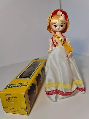 MISS HUNGARY 10  Tall Miss Universe International Beauties Doll  1970s • $15.46