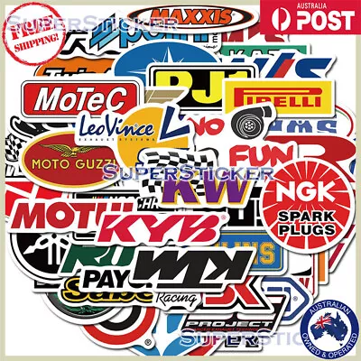 50pcs Stickers JDM Turbo DRIFT Japan Racing Sports Car P2 Motorcycle Skateboard • $4.59