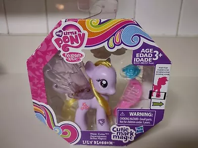 New! My Little Pony G4 Water Wings Cuties Cutie Mark Magic LILY BLOSSOM NIB • $25