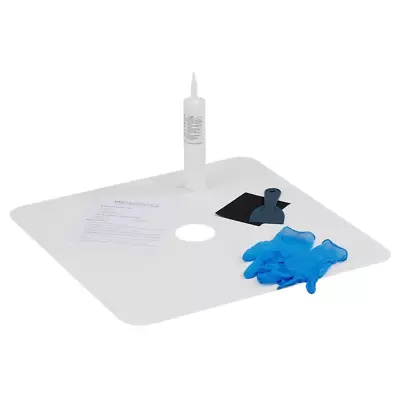 Shower Floor Base Crack Damage Leak Inlay Repair Kit 24 In. X 24 In. White • $128.14