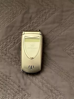 Motorola V Series V60 I (C) / V60i(C) - Silver ( Alltel ) Very Rare Flip Phone • $9