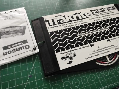 £50 • Buy Gunson Trakrite Drive Over Wheel Alignment Gauge 