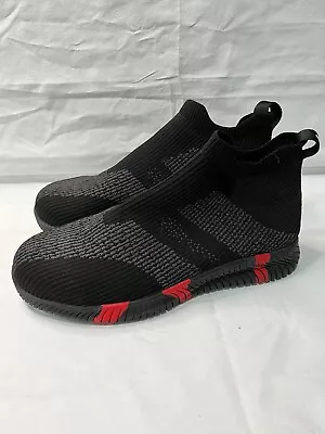 ALITIKAVIC Men Steel Toe Work Shoes Safety Boots Red/Black/Grey -Sz 10 EUC • $15.20