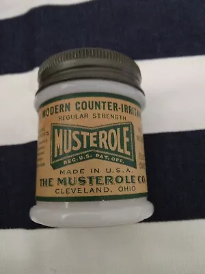 Vintage Musterole Stainless Pleasant Mustard Plaster Instructions  EUC 2  • $9.95