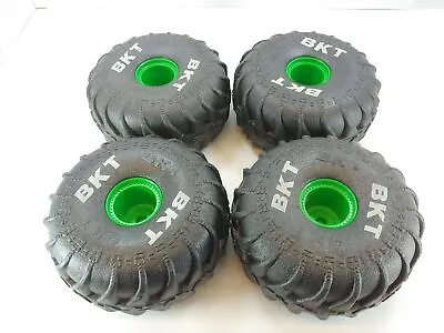 Giant Scale RC BKT Monster Truck FOAM Tires On 12mm Hex Plastic Wheels • $69.99