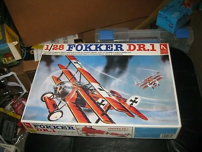 Mint In Box Parts Sealed Fokker DR.1 In 1/28 Scale By Hobby Craft • $29.99