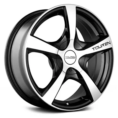 Touren TR9 Black With Machined Face And Lip 16x7 5x112 +42 Wheel Single Rim • $71