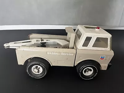 Vintage Tonka Chevron Wrecker Mighty Tow Truck • $20