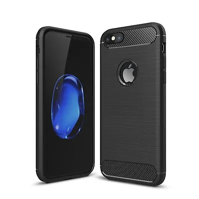 Case For Apple IPhone 6 6s 7 8 Plus Shock Proof Soft Cover Silicone Slim Luxury • £2.49