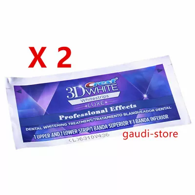 $39.91 • Buy Crest 3D Professional Effects Teeth Whitening Strips 2 5 7 10 20 Pouches