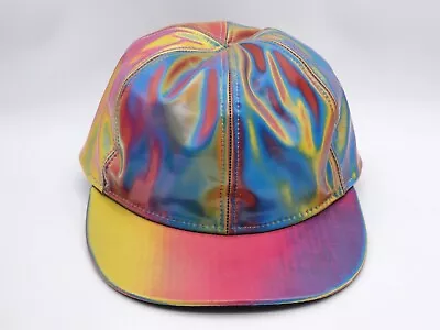 Official 2017 Back To The Future 2 Marty McFly Holographic Iridescent Cap Hat • $36.98