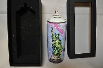 A - Mr Brainwash - Spray Can - Liberty - White Edition - Ed - 150 • $407.70