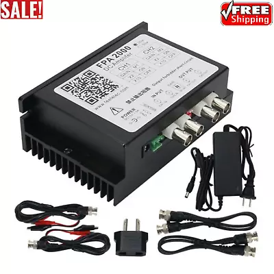 Power Amplifier Signal Generator Dual Channel Drive Coil Vibrator FPA2000-30W • $88.35