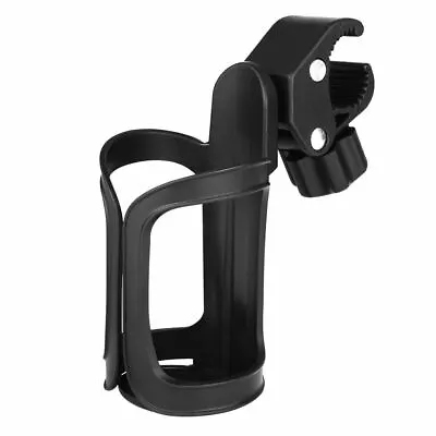 Beverage Cup Holder Universal For Wheelchair Walker Rollator Bike Stroller Black • $7.55