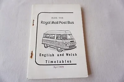 £14.99 • Buy 1979 Scottish Postbus Post Bus Bus Timetable Scotland