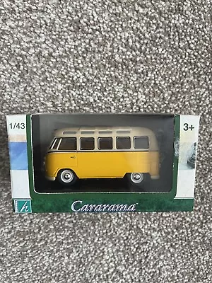 Hongwell Cararama 1/43 VW Volkswagen Camper Van Microbus Bus Combi Vintage Boxed • $18.50