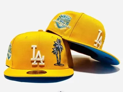 FOR NEWERA LosAngeles Dodgers Baseball Cap 59FIFTY 5950 LA Fitted Cap Multi 73/4 • $6.99