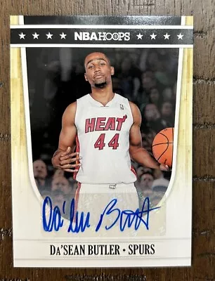 2011-12 Nba Hoops Autographs Da'sean Butler Auto Miami Heat Spurs Jc-3313 • $4.95