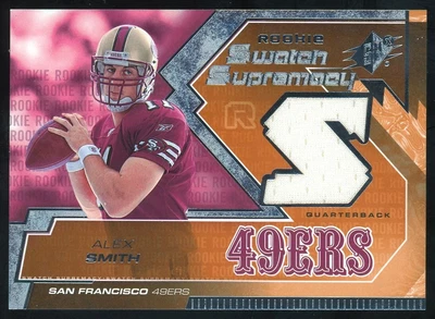 $7.03 • Buy 2005 Upper Deck SPx Alex Smith Rookie Jersey Swatch Supremacy 49ers RC