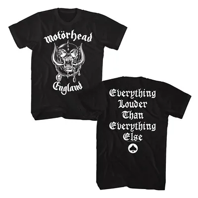 Motörhead (Official Merchandise) T-Shirt Color Black Size Medium New Retail $40 • $24.99