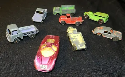 1960s Matchbox Series #45 Ford Group Shuttle Truck Prowler & 5 More Cars Trucks • $9.99