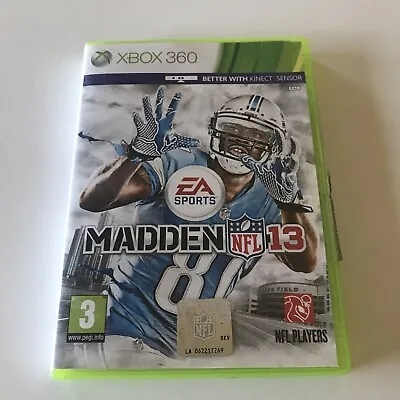 Madden NFL 13 Microsoft XBOX 360 PAL Video Game EA Sports • $8