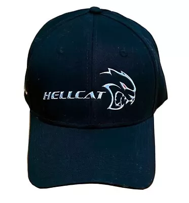 Dodge SRT Hellcat Liquid Metal Black Hat • $25.98