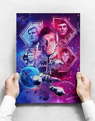 Blake's 7 - Avon Montage - A3 Size Paul Darrow • £10