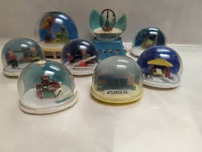 Vintage Snow Globe Collection - No Water & Broken - Holland - Zurich - Paris • $7.49