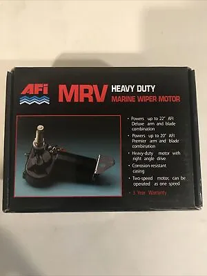 NEW AFI 2-Speed MRV Marine Wiper Motor Heavy Duty 12-24V 34010 @I2 • $199.95