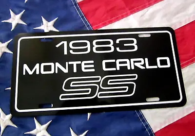 1983 Chevrolet Monte Carlo SS  License Plate Tag 83 Chevy Performance Muscle Car • $19.83