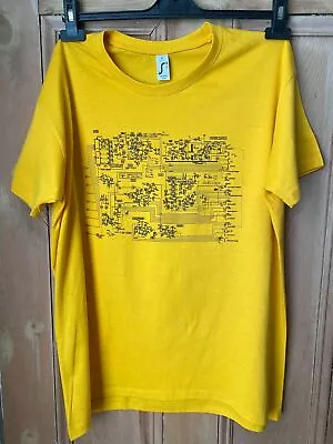 $24.95 • Buy Roland TB-303 Schematic T-Shirt *Acid House / Techno* 