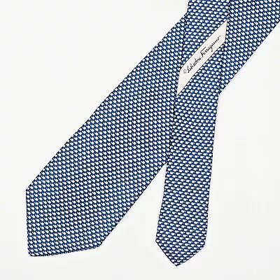 Salvatore Ferragamo Tie Necktie Whale On Blue • $41