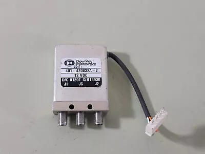 Dow-Key Microwave 401-420832A-2 RF Coaxial Relay Switch  12VDC • $69.97