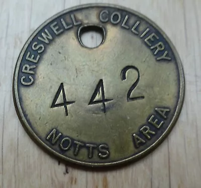 Colliery Mining Check Creswell Nottingham Area • £10