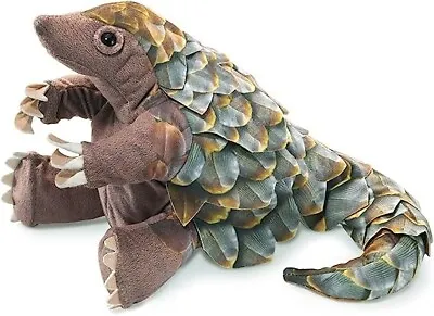 Folkmanis Pangolin Hand Puppet Brown • $30.59