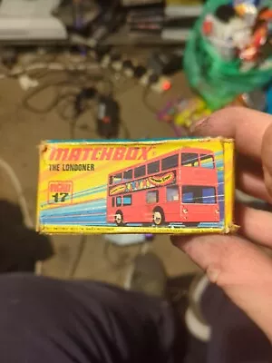 Matchbox Superfast No 17 The Londoner Bus. Carnaby Street.  VNMIB Original Box  • £8