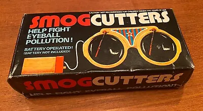 Vintage Smog Cutters Windshield Wiper Glasses W/Box Elton John Style Fun Prop! • $93.75